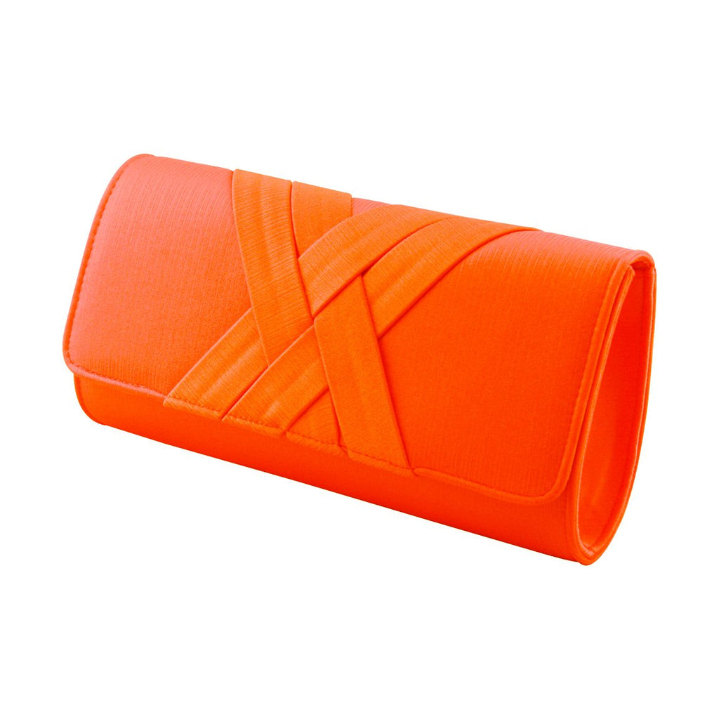 Stylish Ladies Clutch Bag Party Bag Evening Bag - 6002 Orange