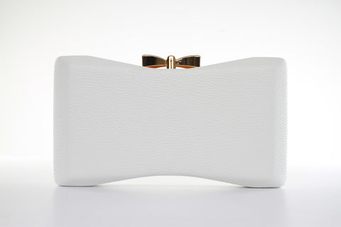 Pearl White Clutch Bag