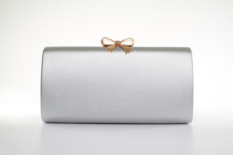 Classic Silver Clutch Bag