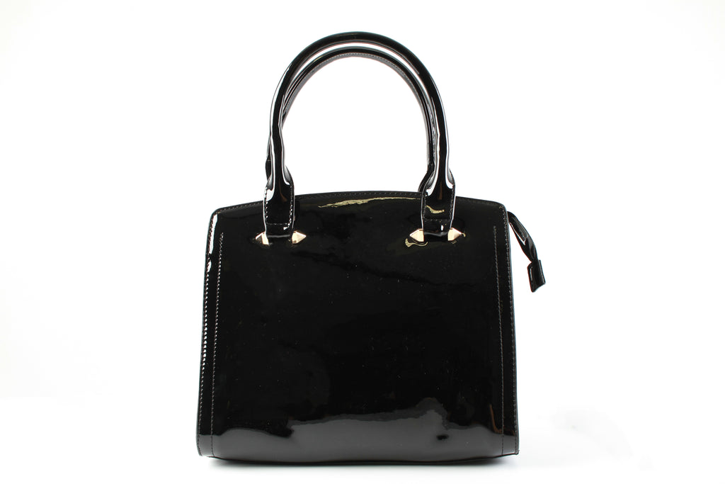 Classic Gloss Black Tote Bag